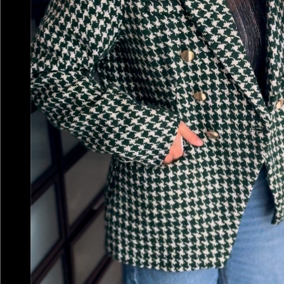 HOUSE OF HARLOW 1960 TWEED BLAZER SZ L - Picture 11 of 11